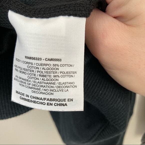 Nike Black Full Zip Sweatshirt Sz M Style 542267-010 - Picture 4 of 6